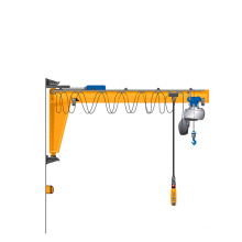 small wall mounted rotate 1ton jib crane